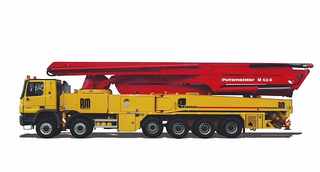 Автобетононасос Putzmeister M 62-6